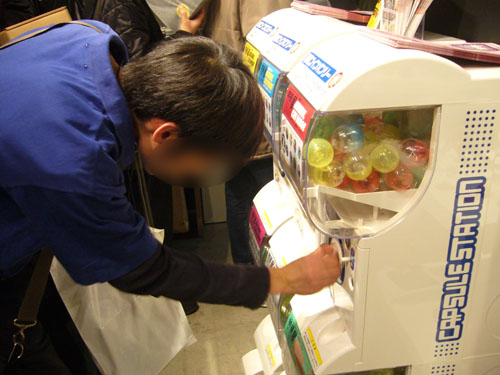 特撮リボルテック展 ガチャガチャ