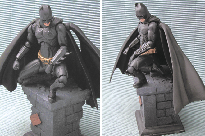 ディスプレイベース＆バットマン